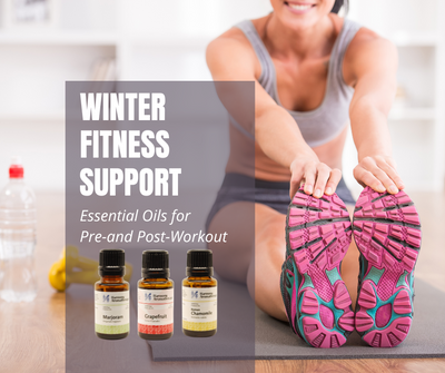 Winter Fitness Support: Essential Oils for Pre-and Post-Workout
